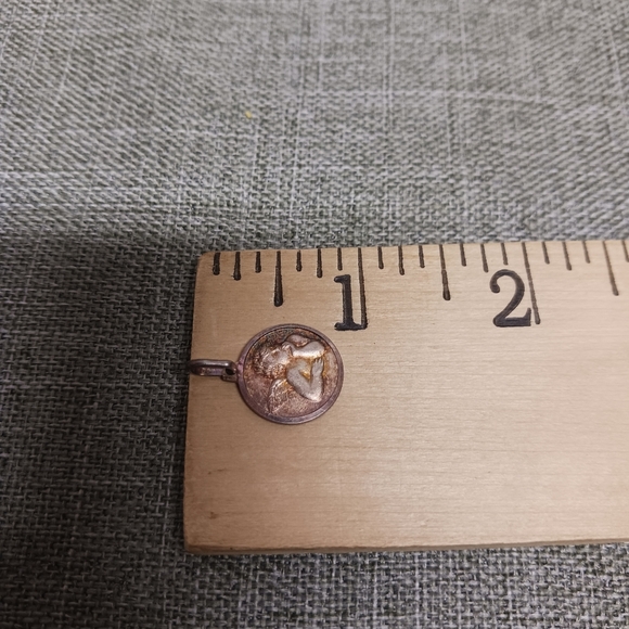 Guardian Angel Sterling Silver 925 Italy Pendant Charm - Picture 4 of 5